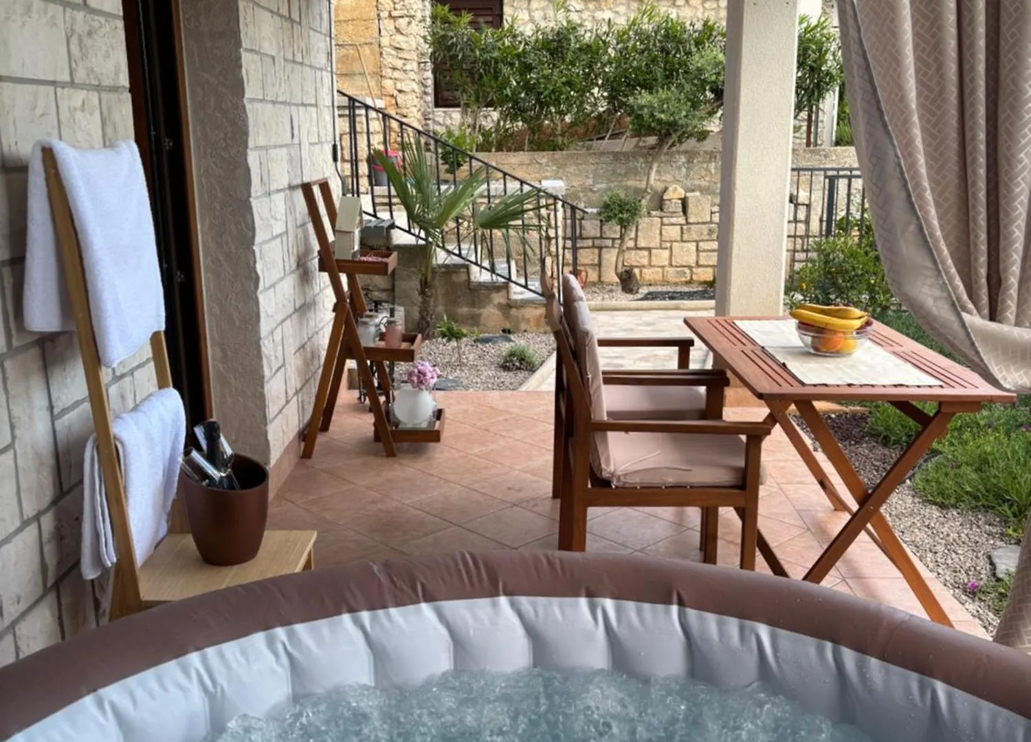 ראבץ Coccolina, Studio Apartment With Private Hot Tub, Breathtaking Views And Free Parking, Bookable All Year Round, Also Take A Look At Our Flat Amor קרואטיה